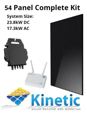 54 Panel (23.8kW) Complete DIY Solar Kit